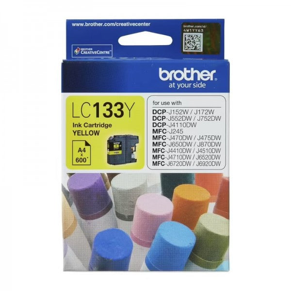 Brother 133 Yellow Ink