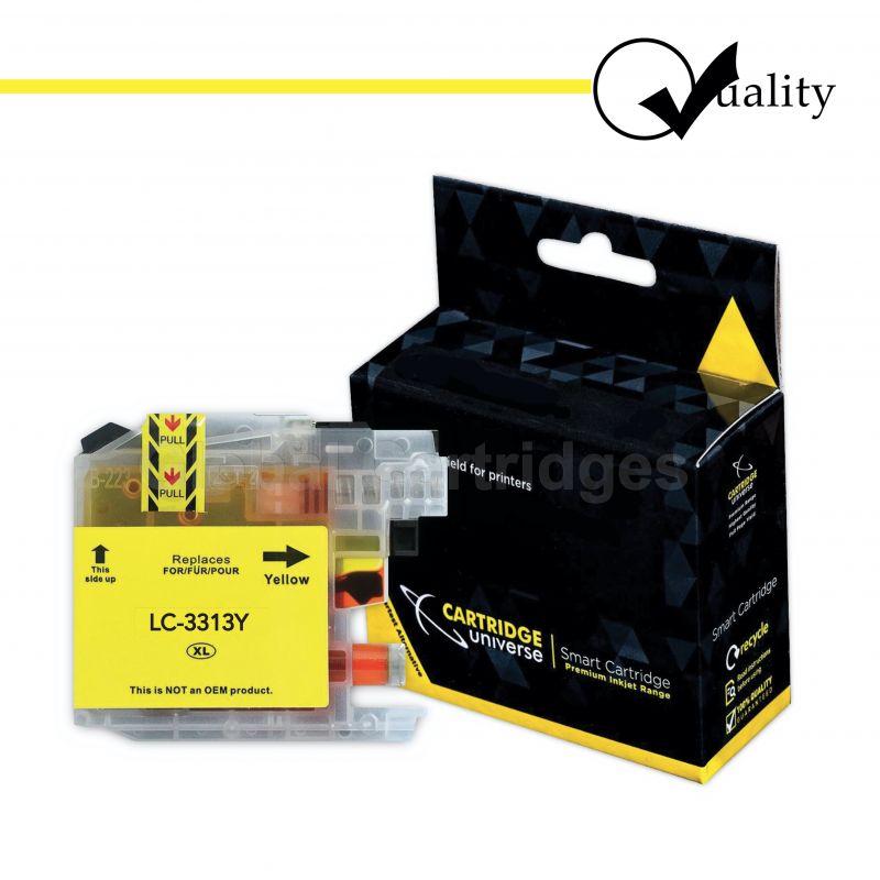Brother LC-3313 Compatible Yellow Ink