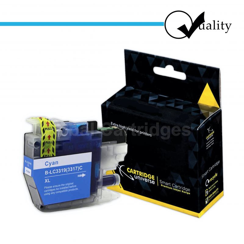 Brother LC-3319xl Compatible Cyan Ink
