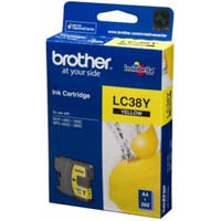 Brother LC-38 Yellow Ink