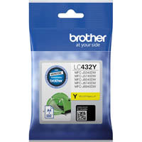 Brother LC-432 Yellow Ink