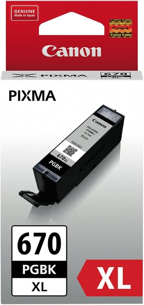 Canon 670xl Black Ink