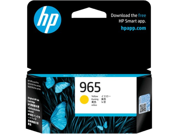 Hp 965 Yellow Ink