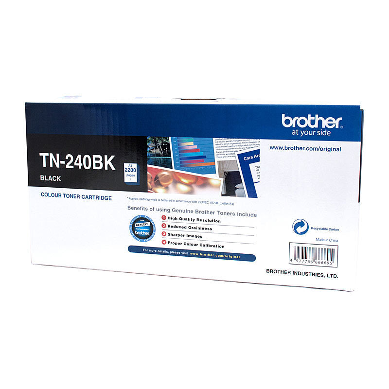 Brother Genuine TN-240 Black Laser