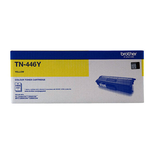 Brother Genuine TN-446 Yellow Laser