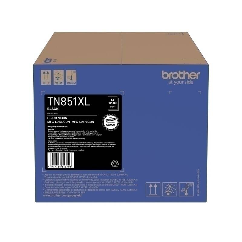 Brother Genuine TN-851xl Black Laser