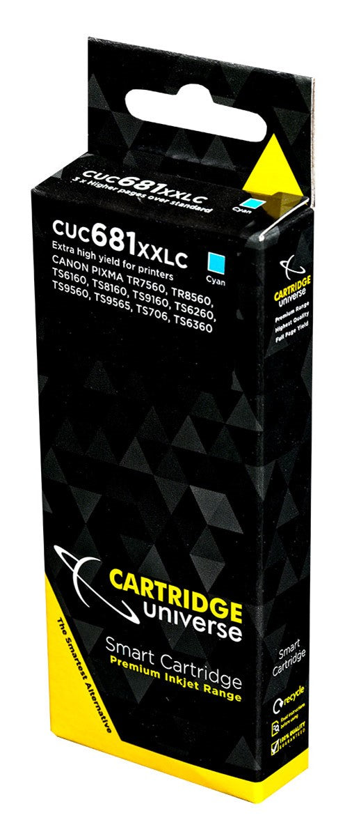 Canon Compatible 681xxl Cyan Ink
