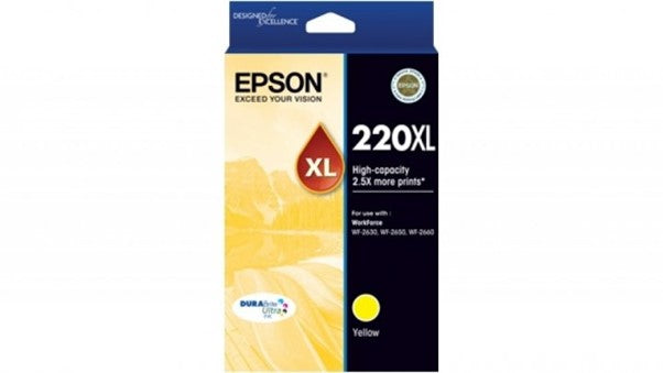 Epson 220xl Yellow Ink
