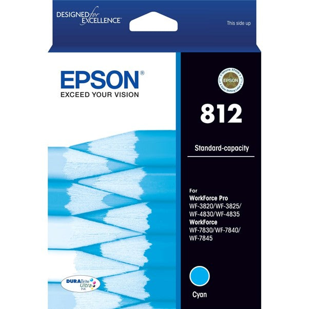 Epson 812 Cyan Ink