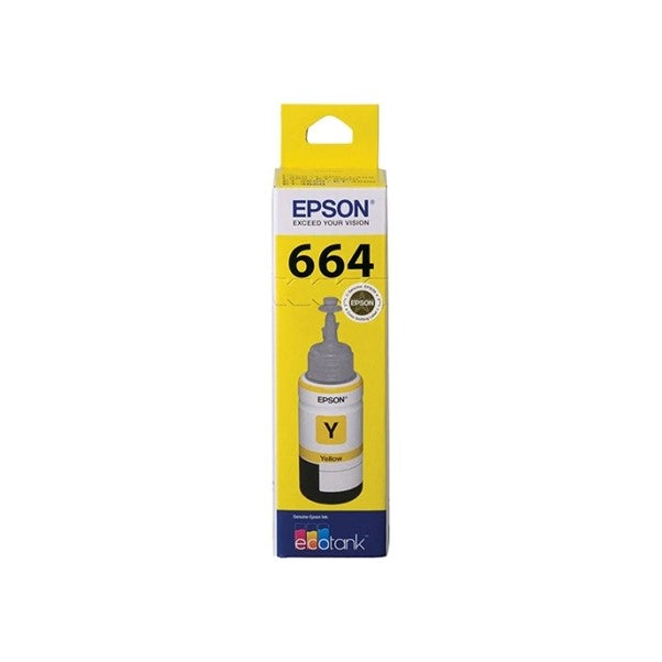 Epson T664 Yellow Ink Bottle
