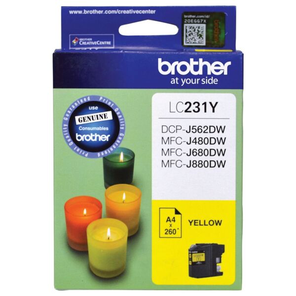 Brother 231 Yellow