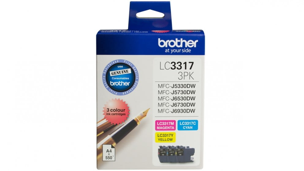 Brother 3317 Color Combo Pack