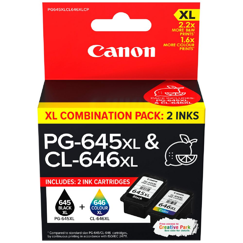 Canon 645/646xl Combo Pack