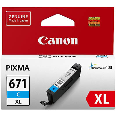 Canon 671xl Cyan