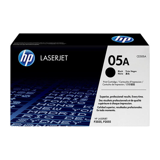 Hp Genuine CE505A Black