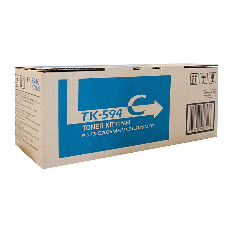 Kyocera Genuine Tk-594 Cyan